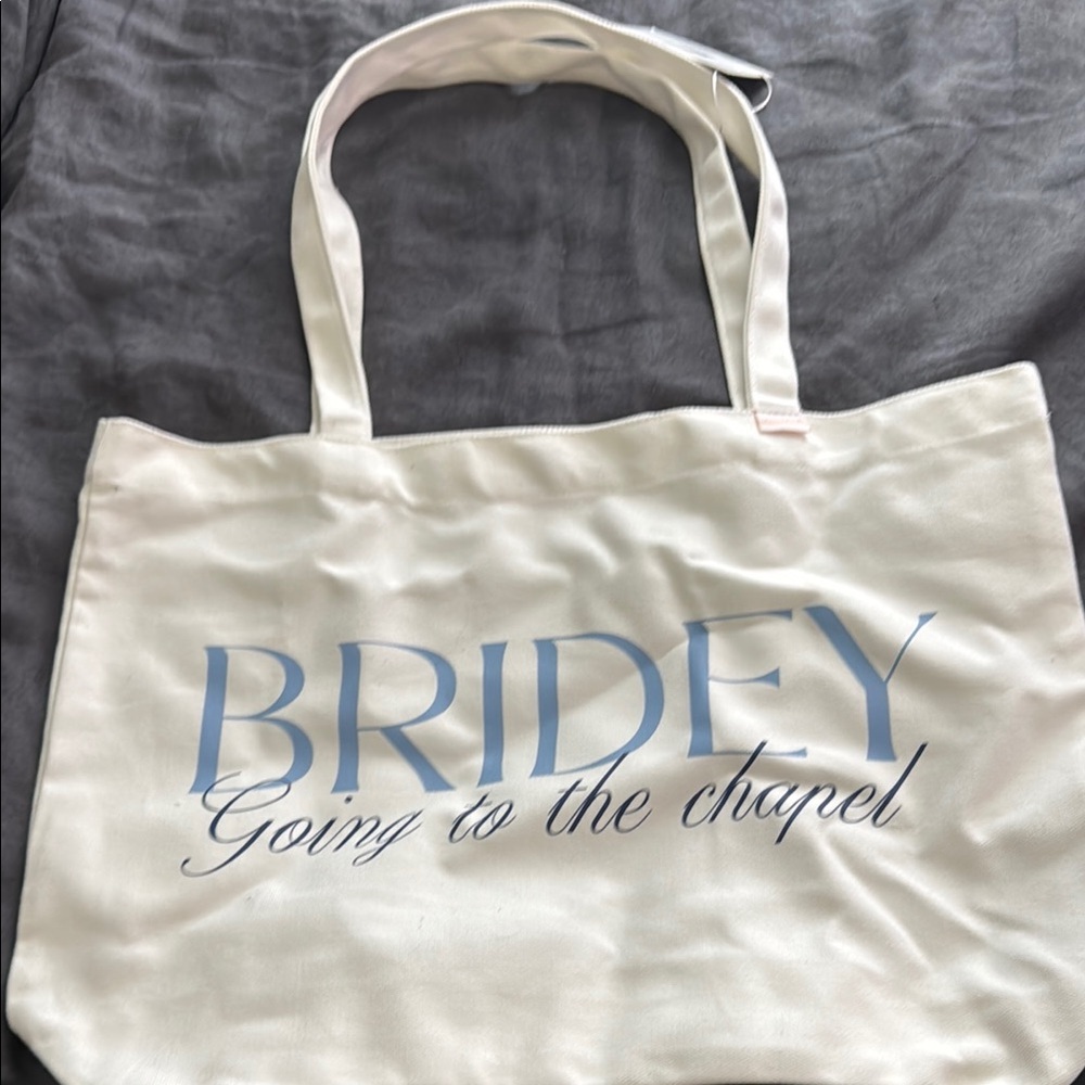 White Tote Bag